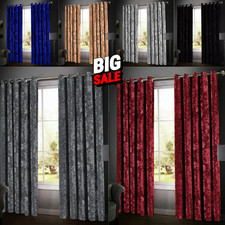 Blackout crushed velvet for sale  BRADFORD