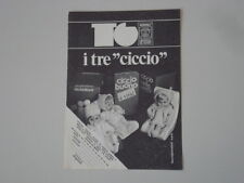 Advertising pubblicità 1974 usato  Salerno