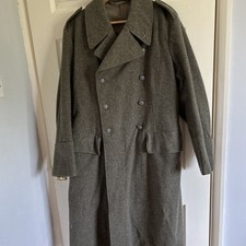 Swedish army greatcoat for sale  HARPENDEN