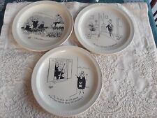 Assiettes dessert humoristique d'occasion  Beaumont-de-Lomagne
