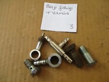 Fuel banjo parts for sale  MAIDSTONE