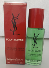 LOÇÃO PÓS-BARBA YSL YVES SAINT LAURENT POUR HOMME 100 ml 3,4 oz SPLASH FRANCE, usado comprar usado  Enviando para Brazil