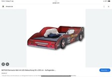 Meteor rennautobett led gebraucht kaufen  Dietenheim