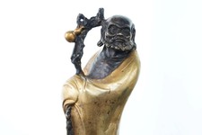 Gilt bronze bodhidharma for sale  Austin