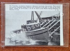 Stromness three boys for sale  CUPAR