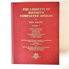 Mozart libretti vol for sale  Jersey City
