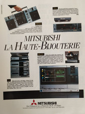 MITSUBISHI vintage RÁDIO cassete bombox anúncio impresso!!" Este rádio é o mais alto " comprar usado  Enviando para Brazil