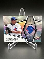 Muestras de espectro de cubierta superior Carlos Zambrano 2008 #/5 #SS-CZ Patch CUBS segunda mano  Embacar hacia Argentina