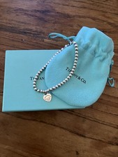 Tiffany kugelarmband herzanhä gebraucht kaufen  Essen