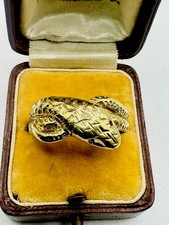 9ct gold snake for sale  LONDON