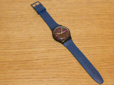 Swatch montre noire d'occasion  Saint-Louis
