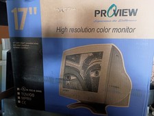 Monitor colorido proview 17 polegadas alta revolução comprar usado  Enviando para Brazil