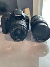 Usado, Câmera DSLR Canon EOS Rebel T7 | Kit de 2 Lentes com Lente EF18-55mm + EF 75-300mm  comprar usado  Enviando para Brazil