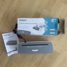 Aufsatz aktenvernichter quigg gebraucht kaufen  Hannover