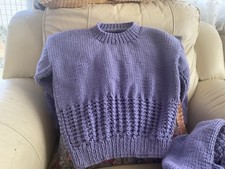 Hand knitted new for sale  FARNHAM