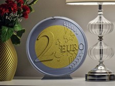 Duża Moneta 2 EUR pusty album do kolekcji euro, używany na sprzedaż  PL