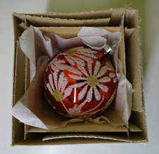 Weihnachtskugel baumschmuck gl gebraucht kaufen  Dresden