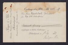 Hohenleipisch rechnung 1933 gebraucht kaufen  Leipzig