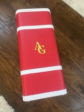 Mala baú a vapor vermelha boneca menina americana, usado comprar usado Mala baú a vapor vermelha boneca menina americana, usado comprar usado  Enviando para Brazil