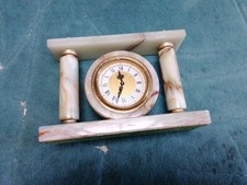 Onyx decorative clock for sale  HARROW