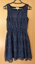 Sommerkleid blau weißen gebraucht kaufen  Schönebeck (Elbe)