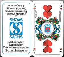 Schafkopf spielkarten werbung gebraucht kaufen  Oberkotzau