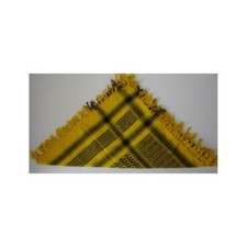 Keffieh jaune noir d'occasion  Rouen-