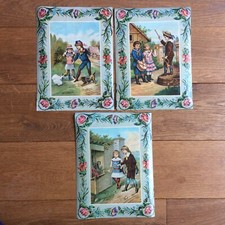 Antique large chromos d'occasion  Expédié en Belgium