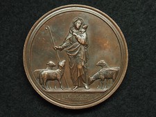 Medaille cuivre bianchi d'occasion  Montaigu
