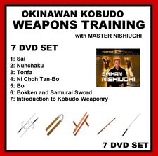 Usado, KOBUDO WEAPONARY SERIES 7 DVD SET with Shihan Nishiuchi Karate Okinawan comprar usado  Enviando para Brazil