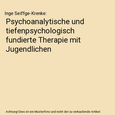 Psychoanalytische tiefenpsycho gebraucht kaufen  Trebbin