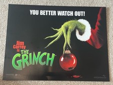 Grinch cinema movie for sale  BISHOPTON