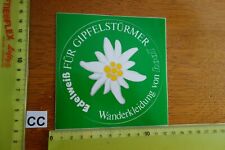 Alter aufkleber bergsport gebraucht kaufen  Kupferberg