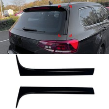 Für VW Passat B8 B8.5 Kombi 15–23 Vertikale Heck Spoiler Flaps Schwarz Glänzend comprar usado  Enviando para Brazil