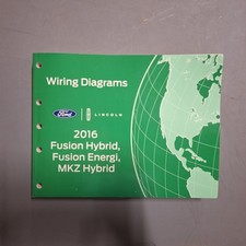Diagrama de fiação híbrido Ford Fusion Hybrid Energi Lincoln MKZ 2016 FCS-14332-16 comprar usado  Enviando para Brazil