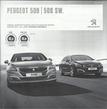 Prospekt peugeot 508 gebraucht kaufen  Recklinghausen