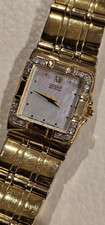 Usado, Citizen Eco-Drive relógio feminino Japão Movt 8023-S002848-KA mostrador quadrado esfregão dourado  comprar usado  Enviando para Brazil