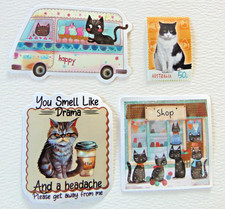 Cat sticker stamp for sale  Albuquerque