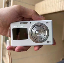 Câmera LCD Dupla Samsung DV150F 16MP 5x Zoom - Branca comprar usado Câmera LCD Dupla Samsung DV150F 16MP 5x Zoom - Branca comprar usado  Enviando para Brazil