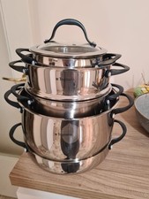 Batteria pentole inox usato  Venetico
