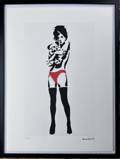 Banksy lithographie numéroté d'occasion  Sanary-sur-Mer