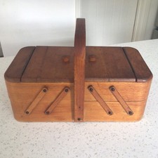 Vintage wooden cantilever for sale  LEICESTER
