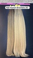 Extensões de cabelo humano brasileiro 100% reais com diamantes, todas retas. comprar usado  Enviando para Brazil
