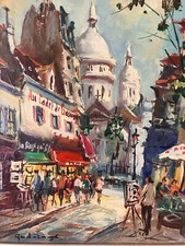 Huile toile butte d'occasion  Auzances