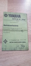 yamaha betriebserlaubnis gebraucht kaufen  Mosbach