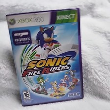 Microsoft Xbox 360 Kinect SONIC FREE RIDERS Sega videogame classificado E todos comprar usado  Enviando para Brazil