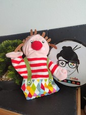 Doudou marionnette clown d'occasion  Veneux-les-Sablons