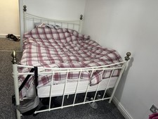 Metal frame double for sale  BURNLEY