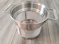All-Clad Aço Inoxidável Macarrão Espaguete Vegetal Vaporizador Coador Pote Inserção comprar usado  Enviando para Brazil
