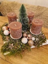 Adventsgesteck moos adventskra gebraucht kaufen  Viechtach